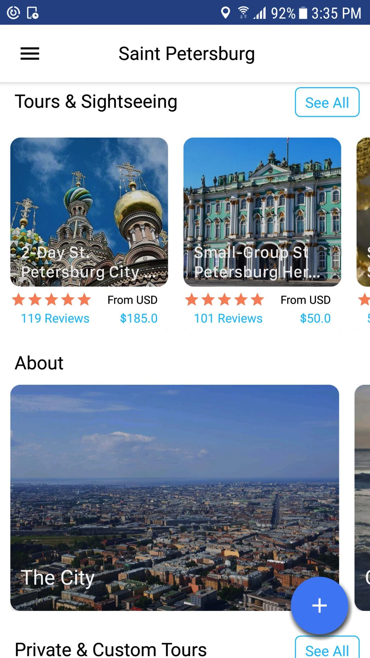 Saint Petersburg Travel Guide screenshot